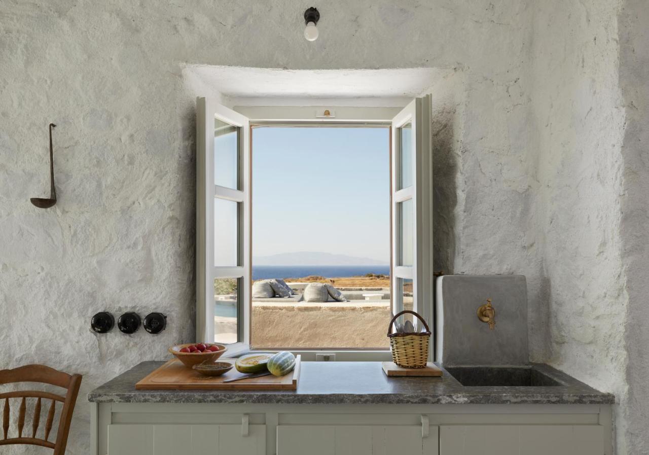 Santa Irini Retreat Otel Thirasía Dış mekan fotoğraf