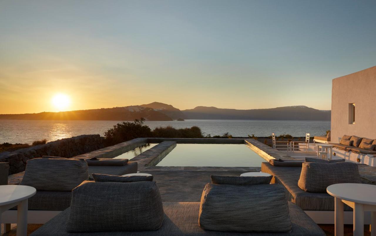 Santa Irini Retreat Otel Thirasía Dış mekan fotoğraf