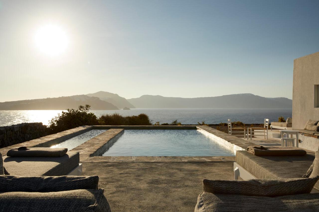 Santa Irini Retreat Otel Thirasía Dış mekan fotoğraf