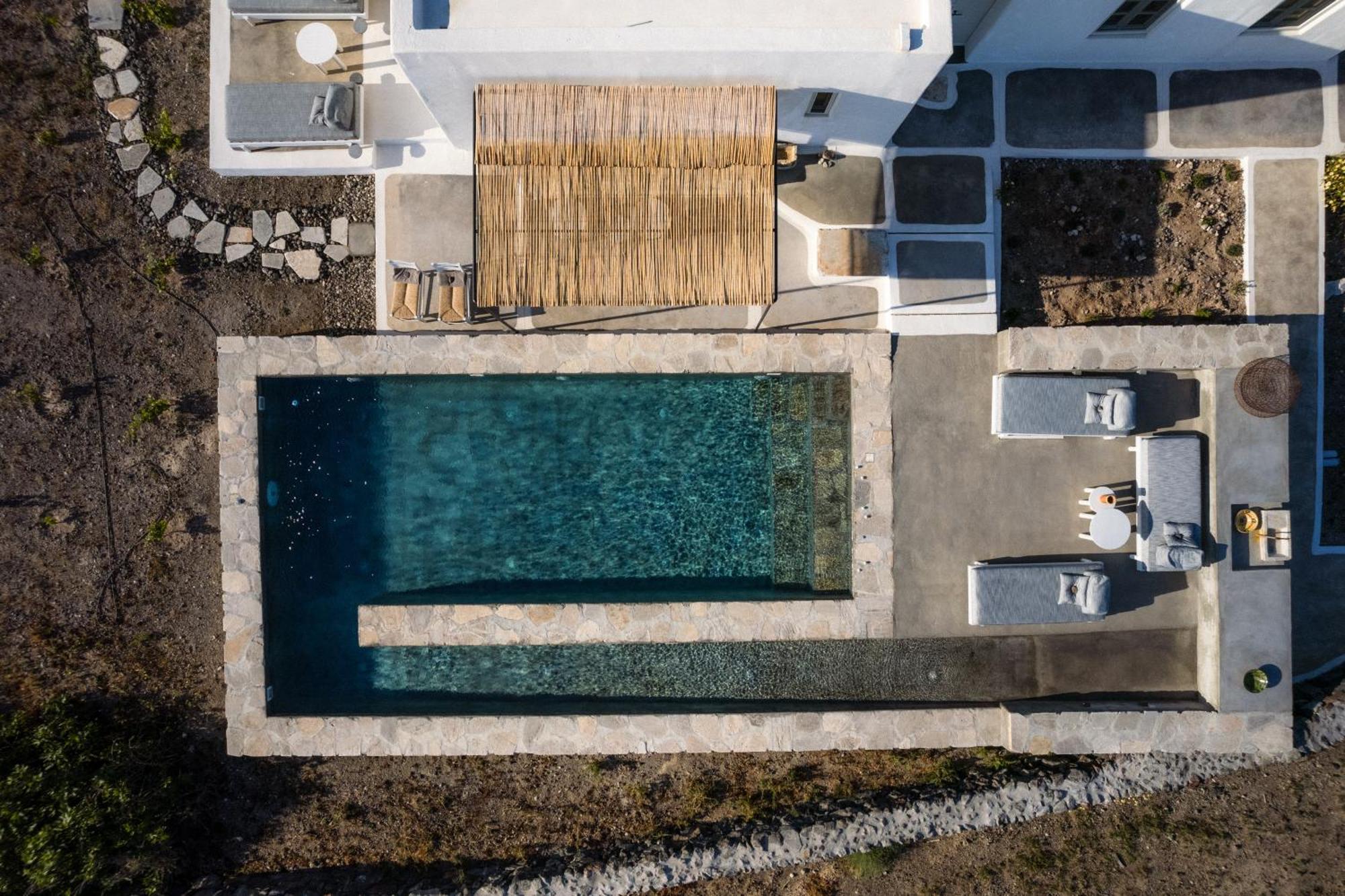 Santa Irini Retreat Otel Thirasía Dış mekan fotoğraf